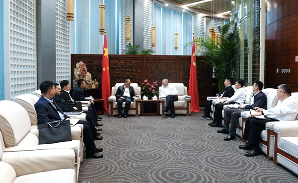 郭铭群董事长会见中国华电天津分开元网站登录入口-（中国）官方网站执行董事王毅