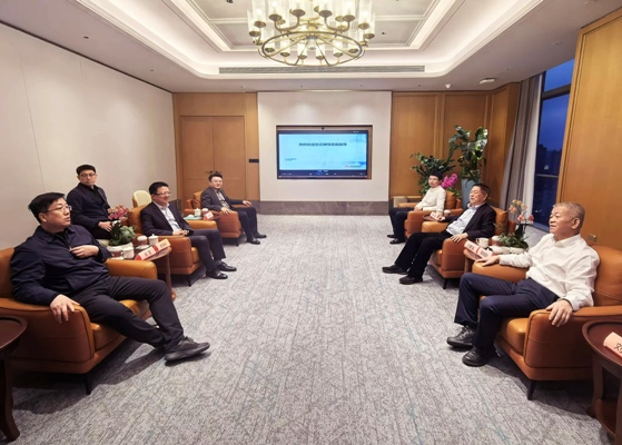 郭铭群董事长走访华为技术(天津)有限开元网站登录入口-(中国)官方网站