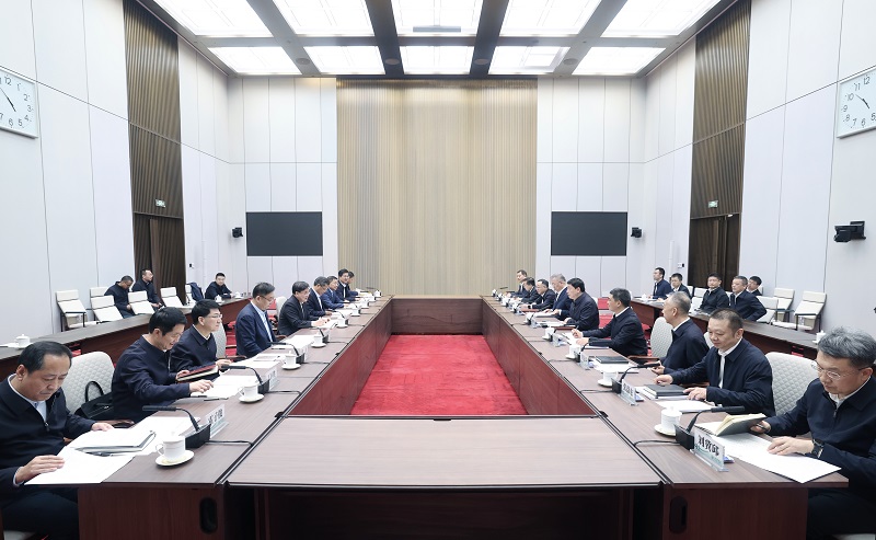 国家电网与甘肃省委省政府举行会谈