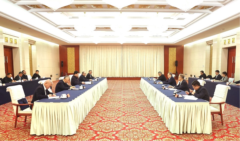 国家电网与天津市委市政府举行会谈